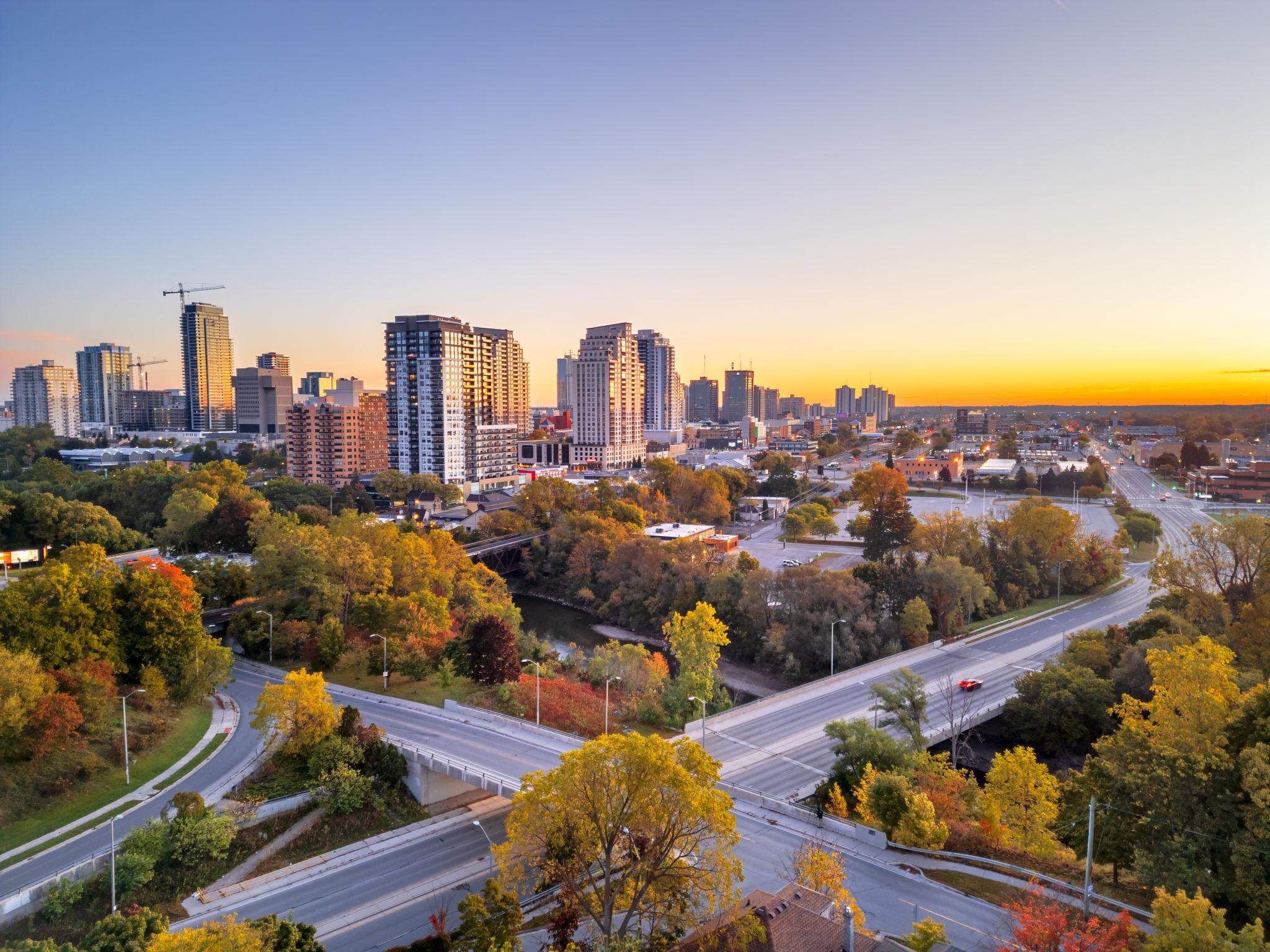 Skyline of London Ontario properties