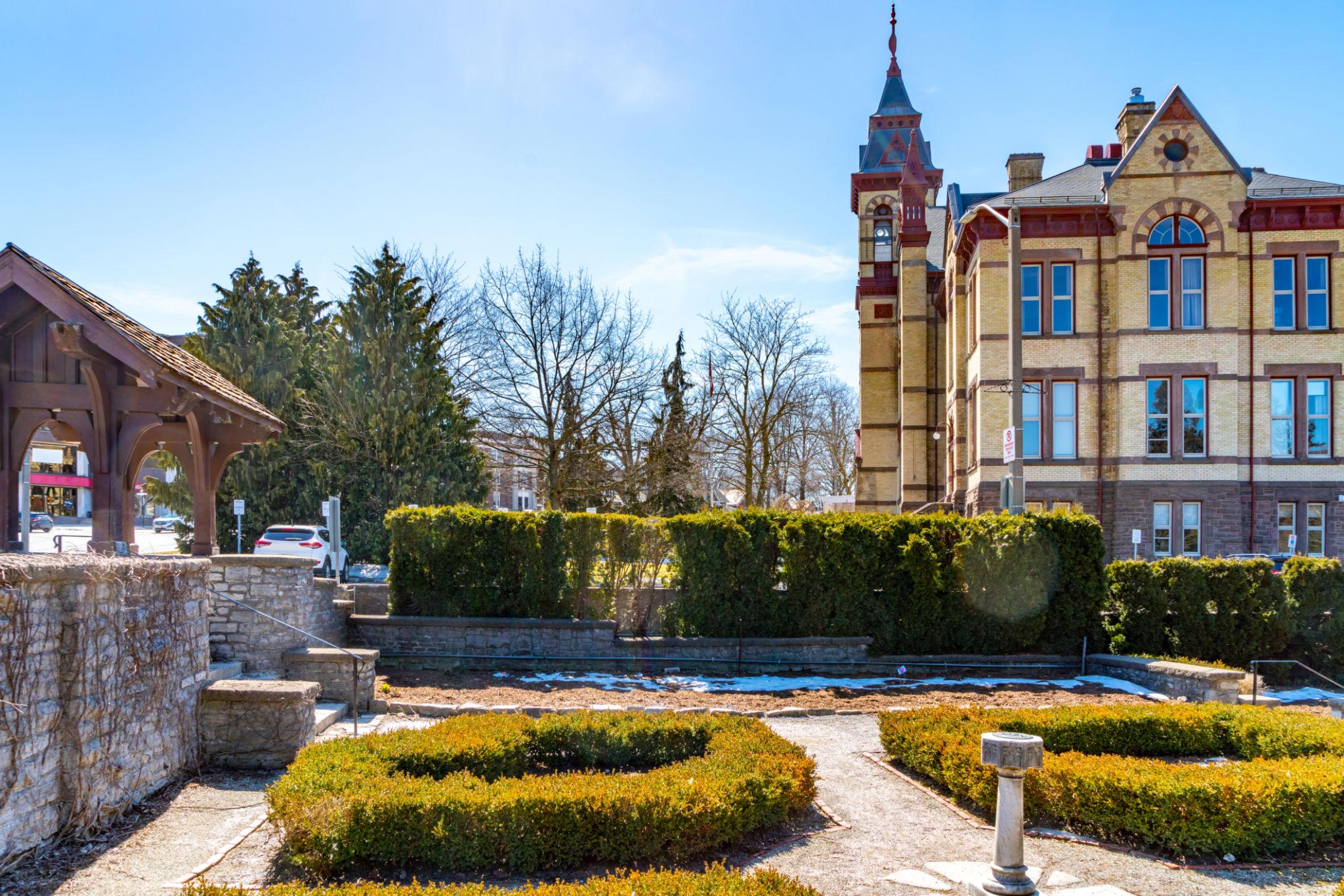 Shakespearean Gardens in Stratford Ontario