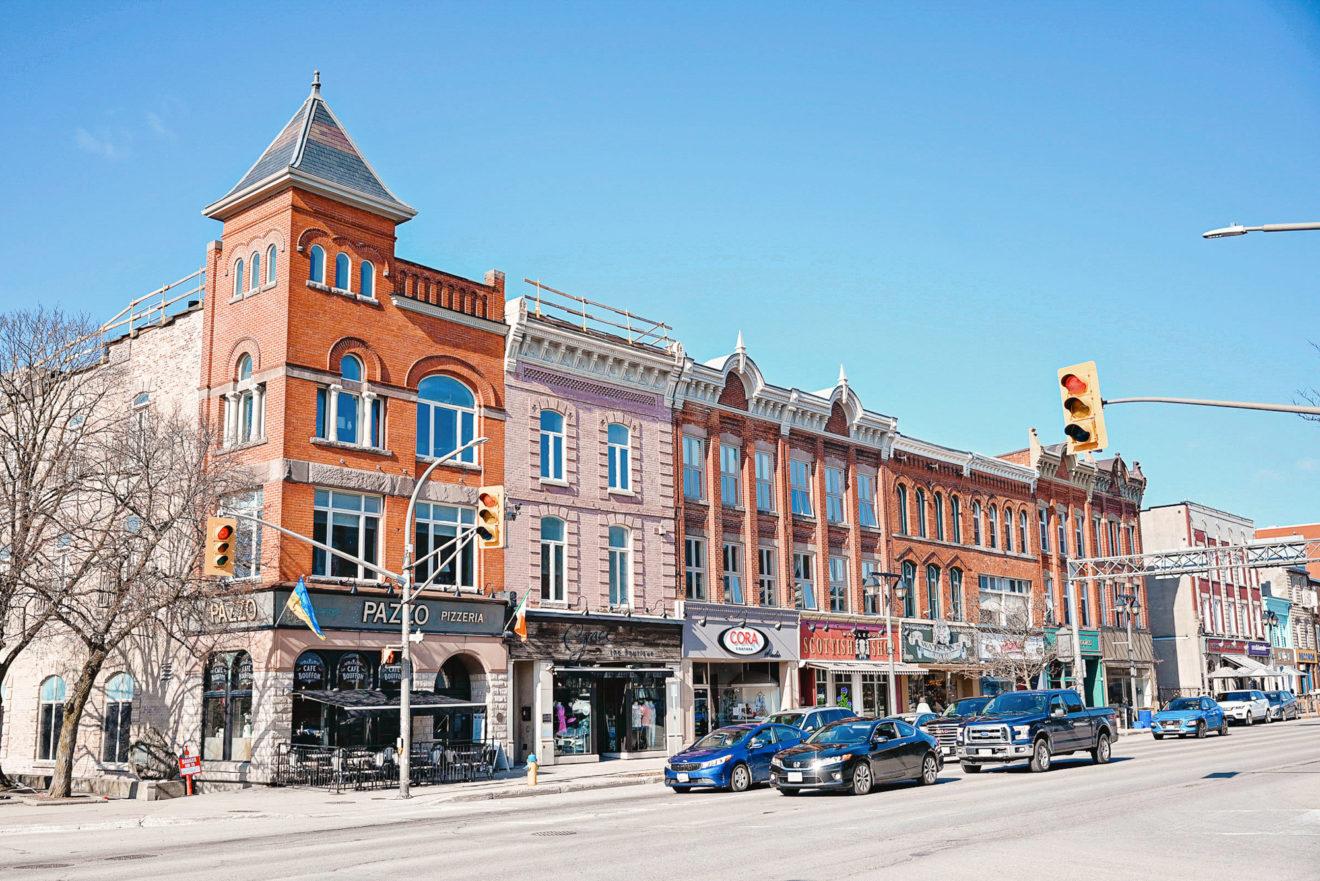 Buildings in Downtown Stratford Ontario